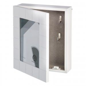 Cuelgallaves modern white