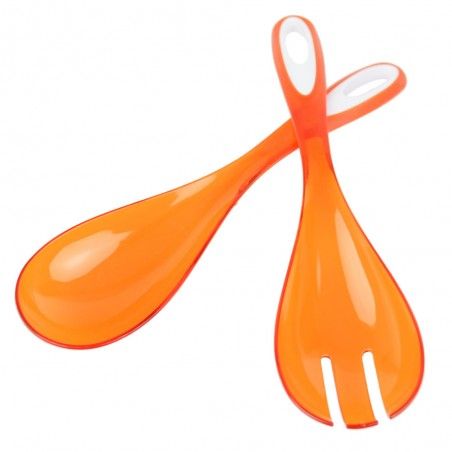 Set of 2 cutlery for salad