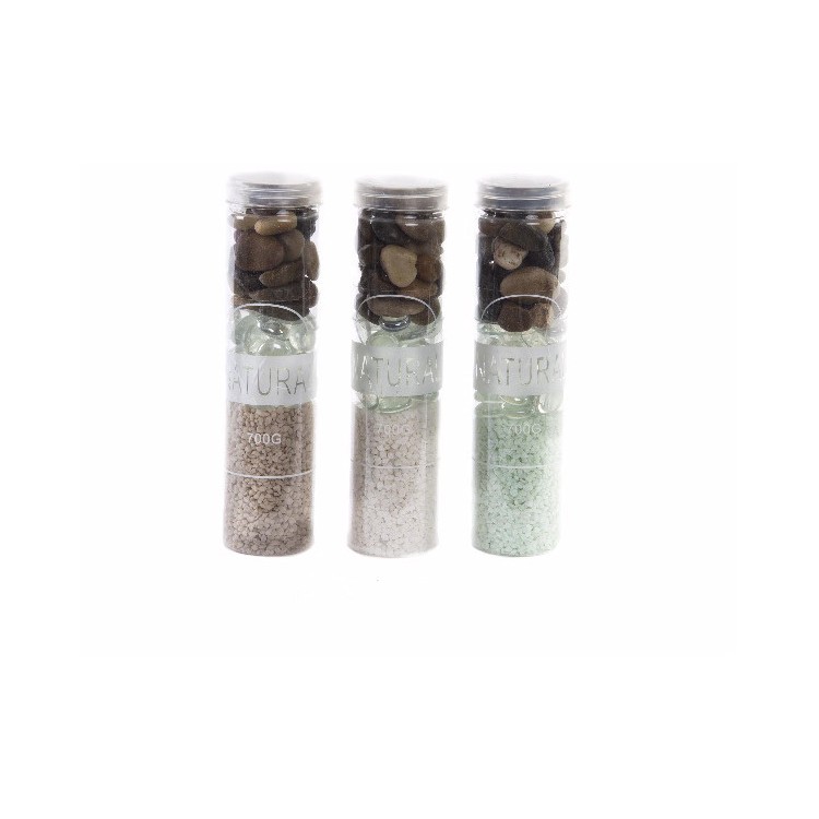 Bote para Decoración de Piedras y Arena