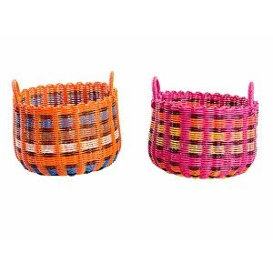 Panier Ethniques design Ronde avec Poignées