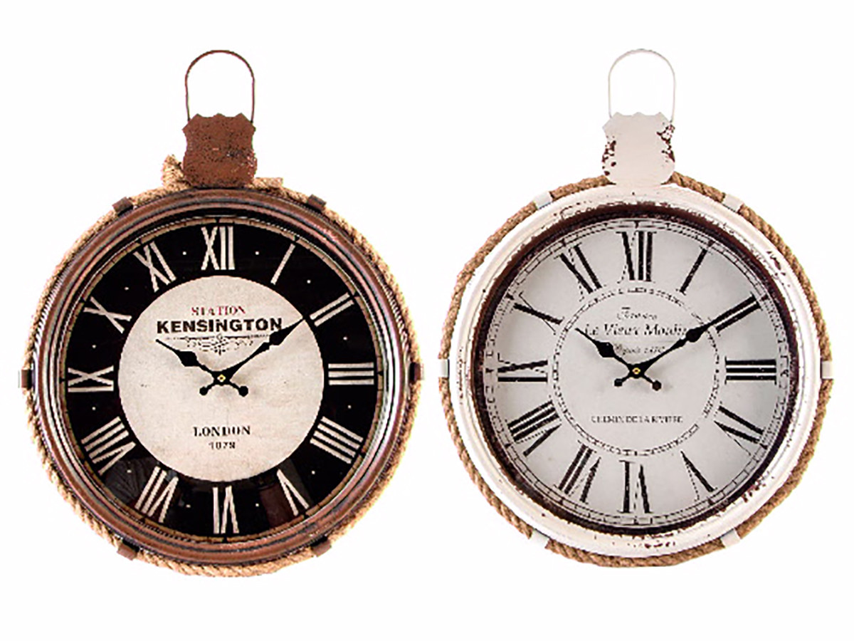Wall clock Vintage Metal
