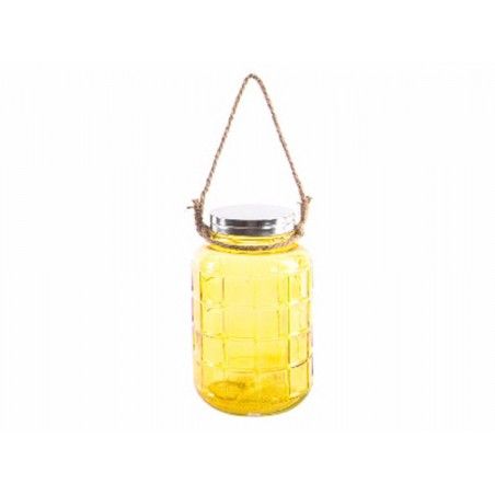 Pot with Led Decorative Glass
