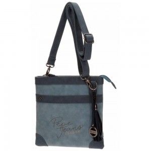Bandolera Pepe Jeans Elegante Color Azul