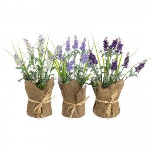 De la plante de Lavande Artificielle en Tissu Naturel pour la Décoration
