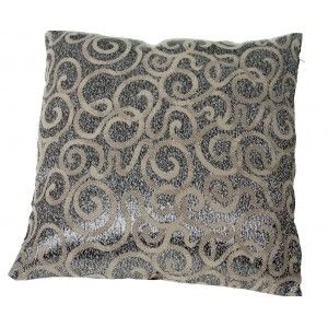 Coussin En Tissu Naturel, Ethnique, Design Décoratif