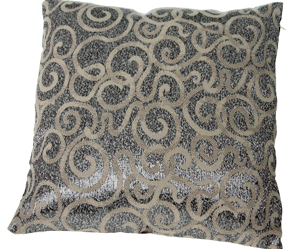 Cojín Tela Natural Diseño Étnico Decorativo