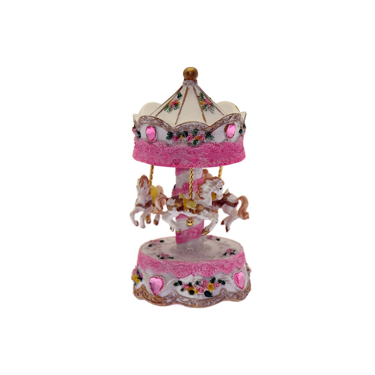 Merry-go-round, il Musical dei Bambini in Resina di Design Classico