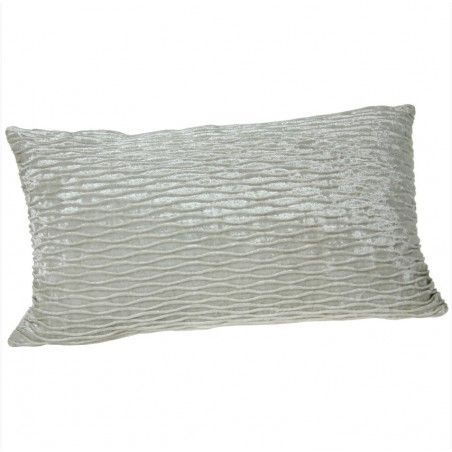 Coussin De Tissu Rectangulaire De Couleur Crème Design Classique