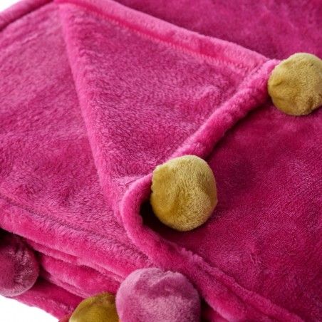 Coperta Divano Soft Touch Rosa