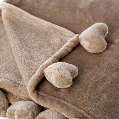 Coperta Divano Soft Touch Colore Beige
