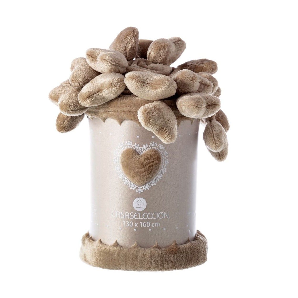 Coperta Divano Soft Touch Colore Beige