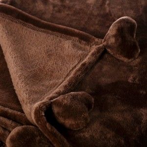 Coperta Divano Morbido, Di Colore Marrone