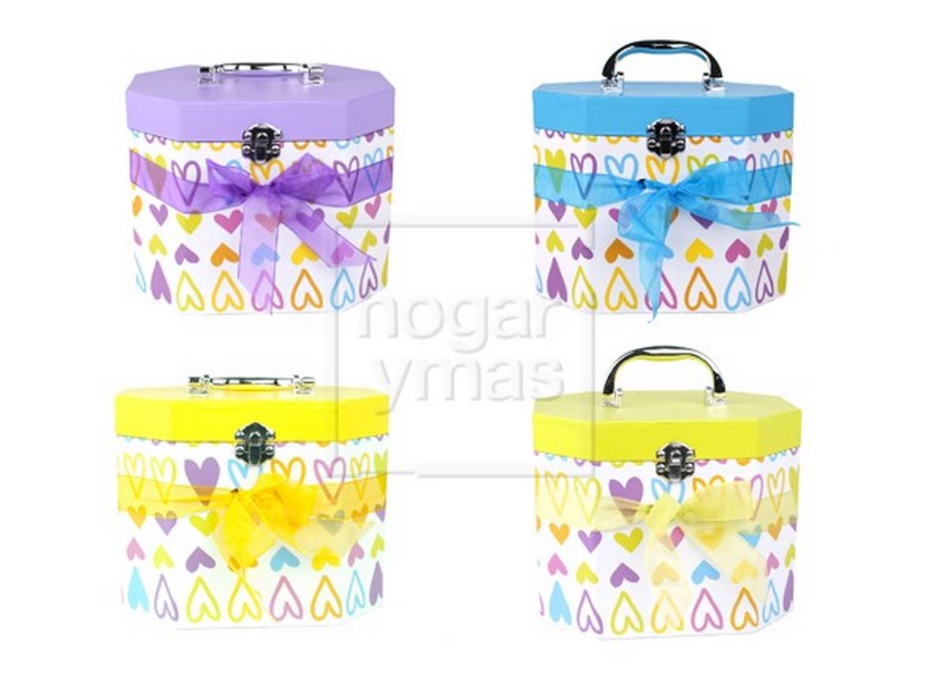 Set dos cajas octogonales