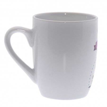 Taza Desayuno Cerámica Decorada Family
