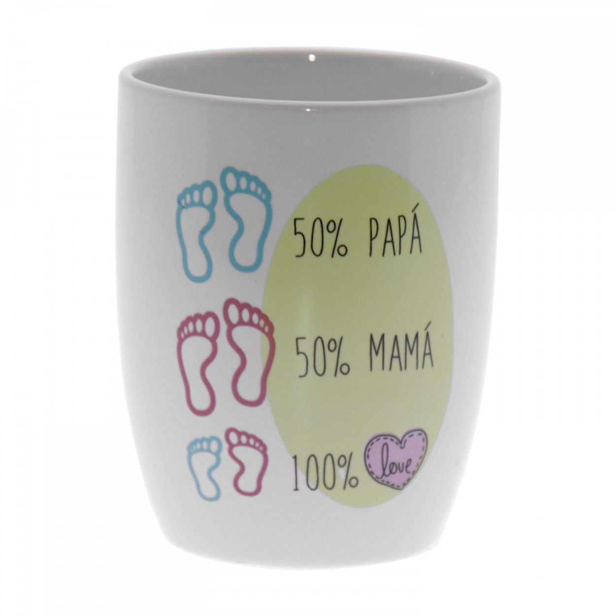 Cup Breakfast Ceramic Decorated Love