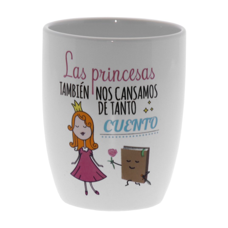 Cup Breakfast Ceramic Decorated Princess