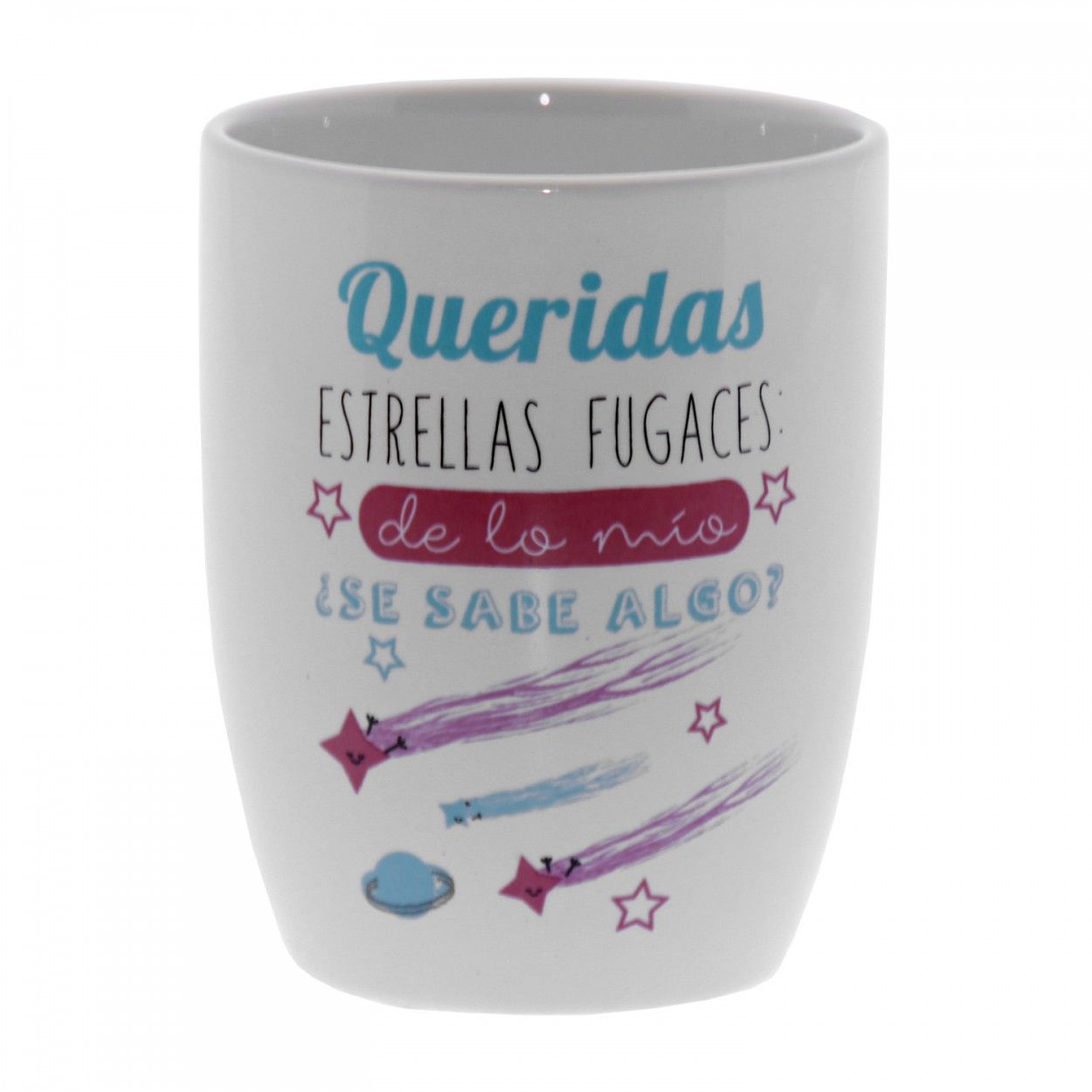 Cup Breakfast Ceramic Decorated Star