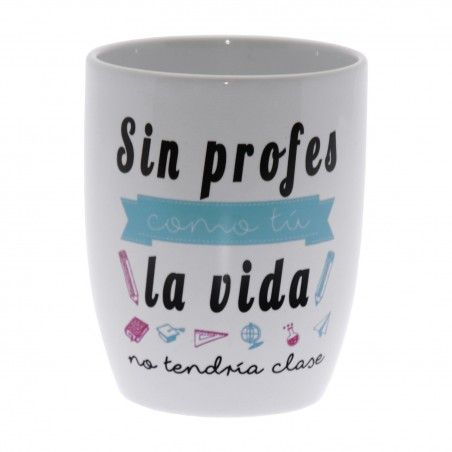Tasse Petit-Déjeuner En Céramique Décorée Professeur