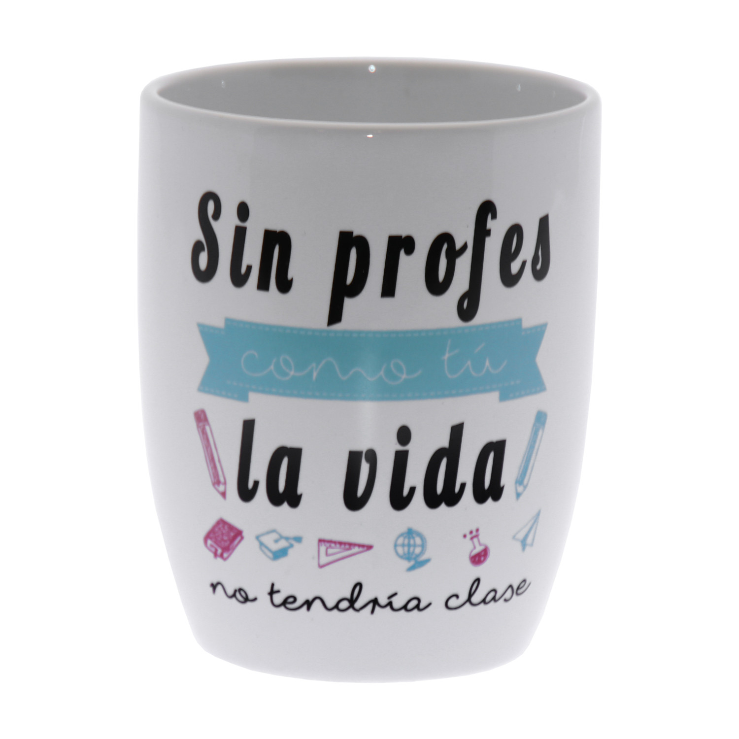 Cup Breakfast Ceramic Decorated Professor