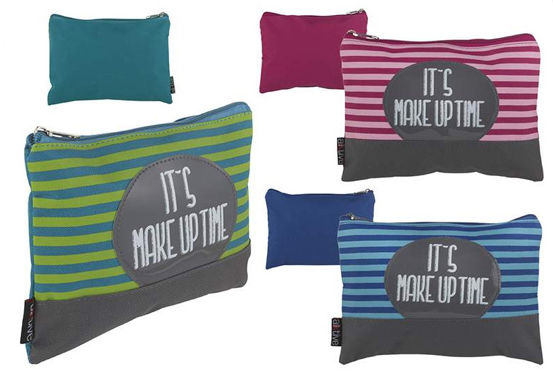 Washbag Makeup in Textile Make-Up