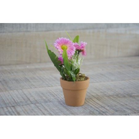 Flower Artificial Potted Natural Mud for Decoration