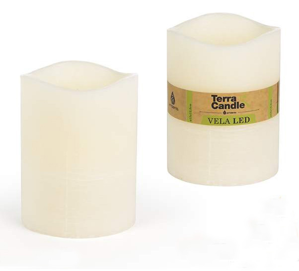 Velón White Led