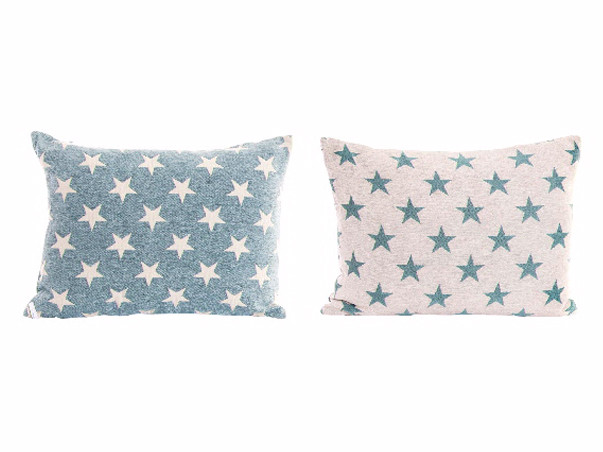 Cuscino di Stelle Originale Naturale in Cotone e Poliestere 2 Colori