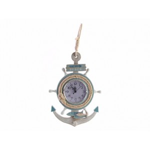 Orologio Da Parete In Legno Naturale Di Design Originale Marine