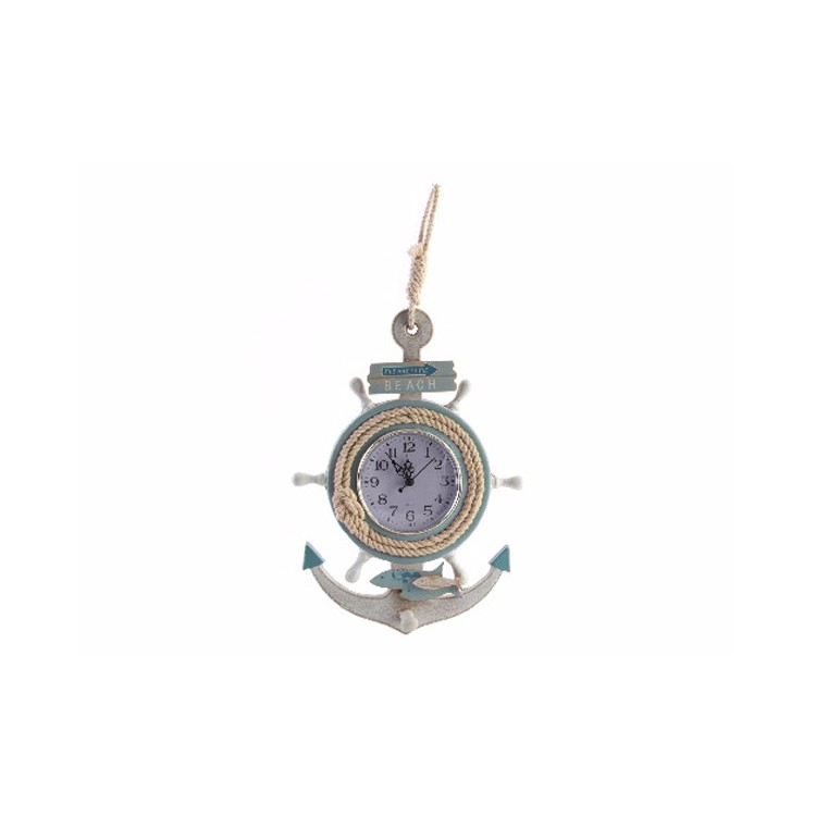 Orologio Da Parete In Legno Naturale Di Design Originale Marine