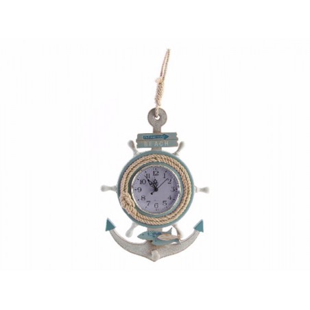 Orologio Da Parete In Legno Naturale Di Design Originale Marine