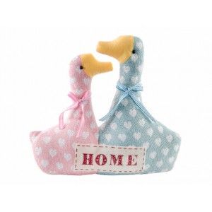 Sujetapuertas Original Pareja de Patos Textil Home