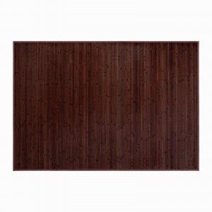 Tappeto In Bamboo Naturale Kanda-Slip Colore Cioccolato