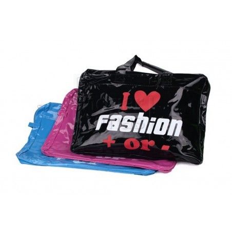 Bolso de asas con velcro 