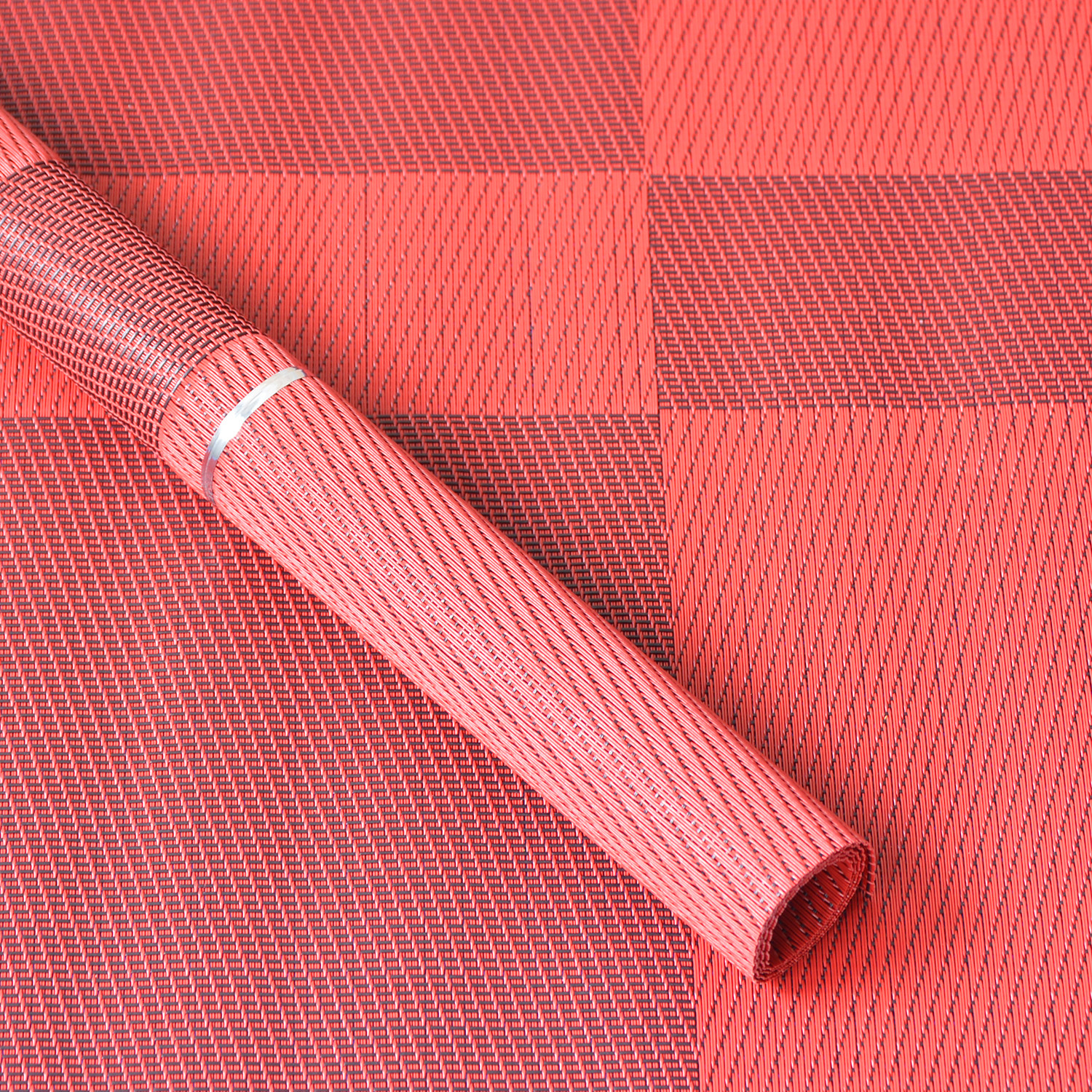 Tovaglietta in Vinile Originale Design a Tre Colori 6 Unità