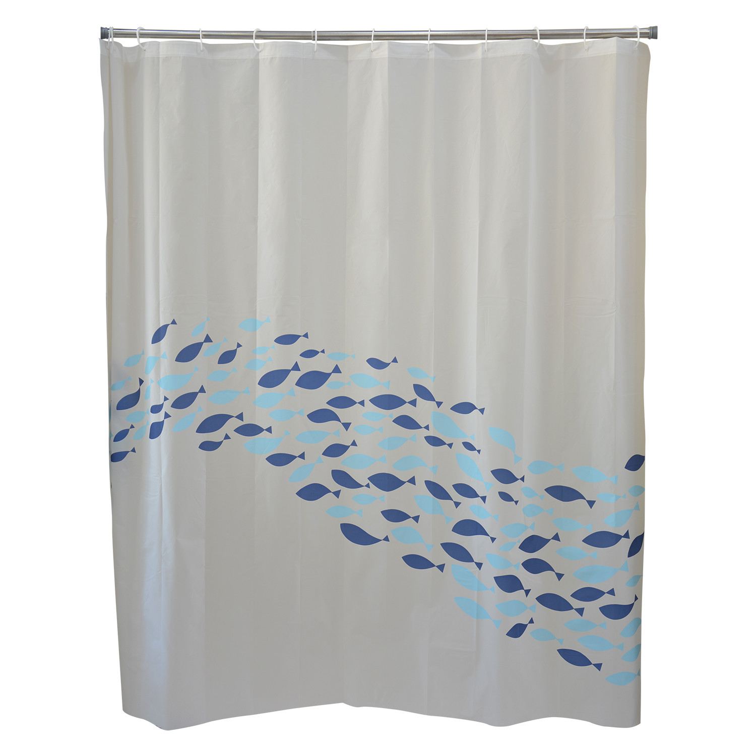 Cortina de Baño para Ducha Peva Original Modelo Peces de Colores