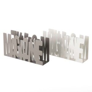 Revistero de Suelo de Metal Diseño Moderno Magazine Dos Colores Hogar y Más