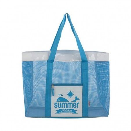 Beach bag with Zipper in Four-Color Summer Home and More