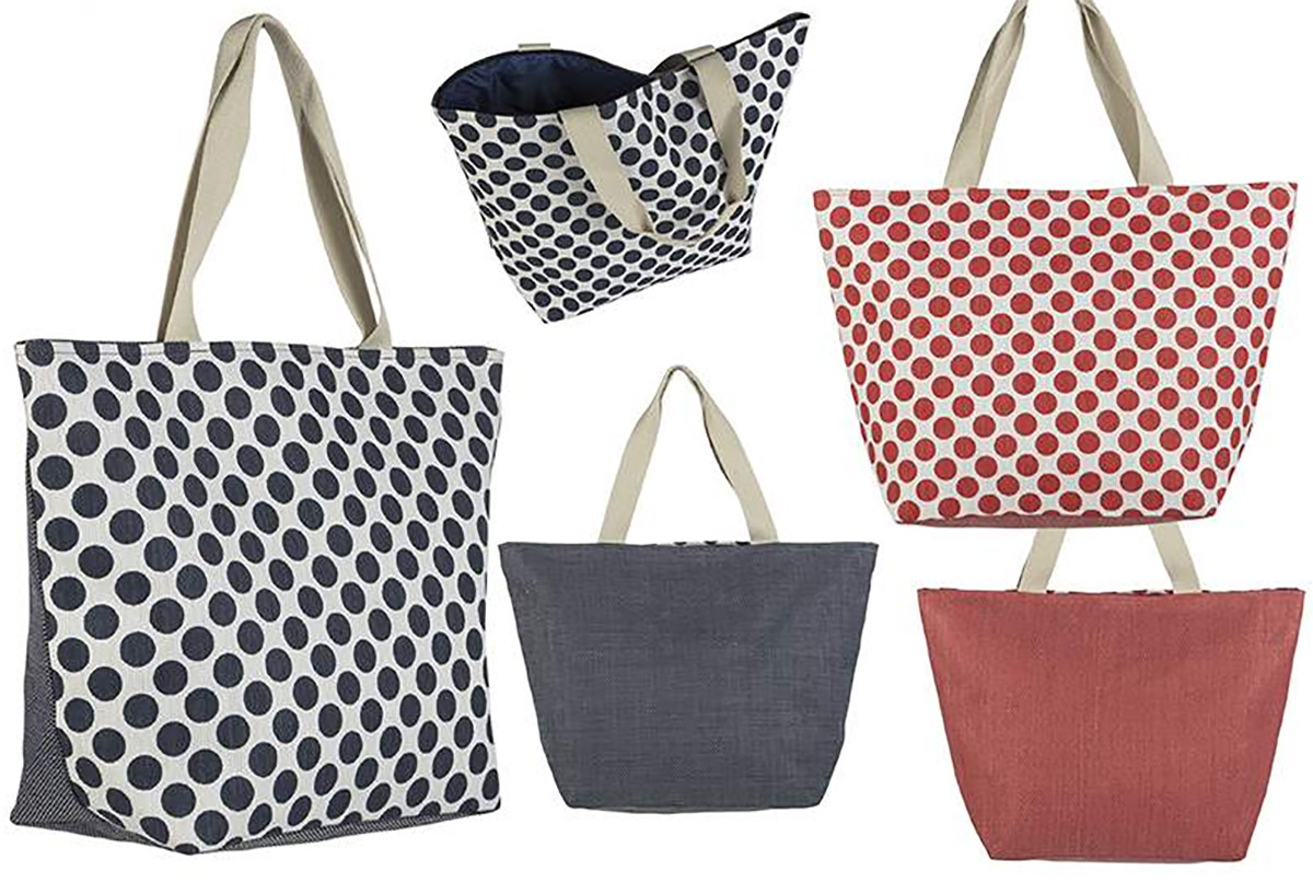 Bag Beach Circles of Two Colors Original Home and More