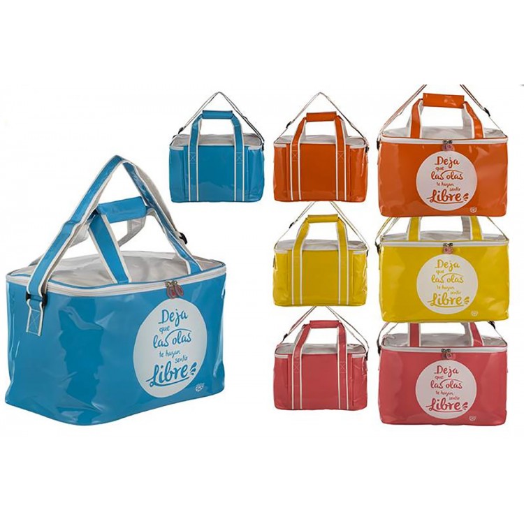 Cooler bag Beach with Handles and Zipper Four Colors, Home and More