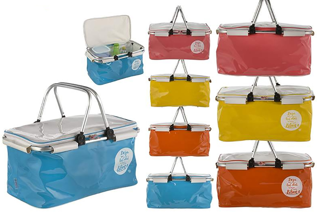 Panier Réfrigérateur Plage avec des Poignées en Aluminium-Quatre Couleurs de la Maison et de la Plus