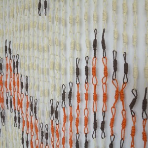 Rideau de Porte en Sisal et Bois Naturel, Ethnique Conception de la Maison et de Plus