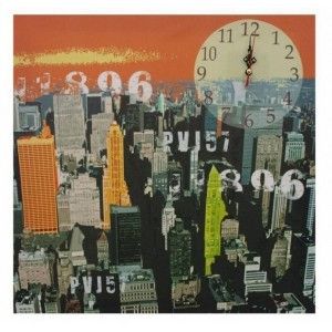 Reloj lienzo New York