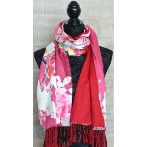 Silk handkerchief 100% natural, model, dragonflies, blue, Home, and More
