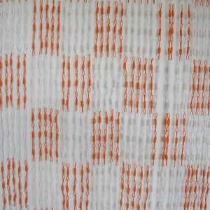 Porta tende Sisal, in Legno Naturale e Bianco e Arancio in Casa e di Più