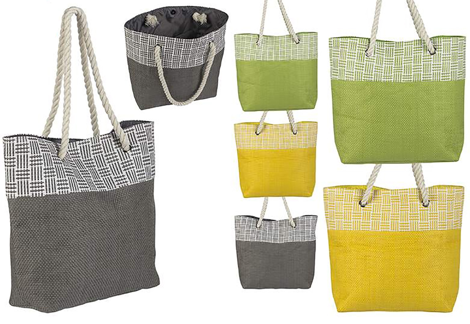 Beach bag with Handle Modern Design Original Three Colors, Home and More