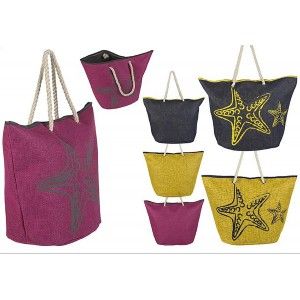 Borsa da spiaggia con Maniglia Stella del Mare, a tre Colori, Casa e altro ancora 