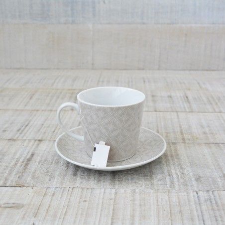 September 4 tea cups and plates - floral pattern