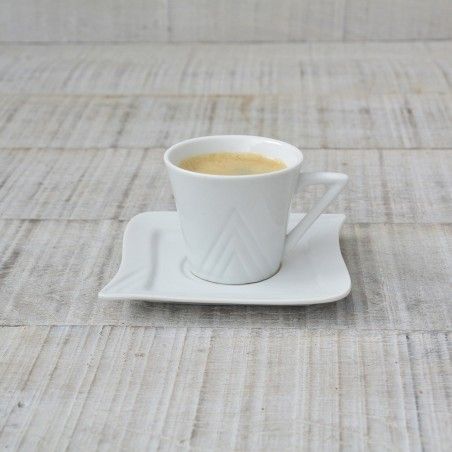 Coffee set 6 cups and 6 dishes 100cc Ceramic