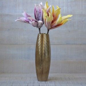 Flower artificial Rubber Eva padded (65cm) in Two colours, Home and more