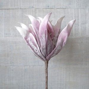 Flower artificial Rubber Eva padded (65cm) in Two colours, Home and more